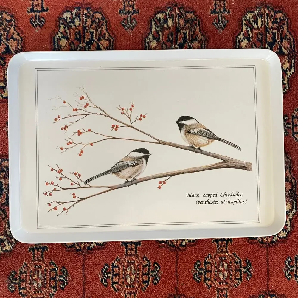 NASHCO Meplus‎ Chickadee Tray 17-1/2” x 12” EXCELLENT CONDITION!